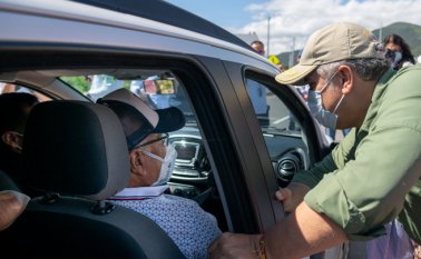 Duque se declaró "lleno de motivación y orgullo" por la labor de las tropas en pro del país. El presidente está en Cúcuta desde este viernes cumpliendo con varias actividades. Tomada de Twitter @IvanDuque
