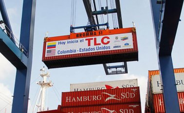 Según el Dane, el TLC establecido con EE.UU. no ha beneficiado en 8 años a Colombia. Archivo