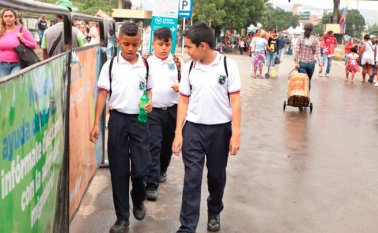 En el sistema educativo colombiano hay 363.126 estudiantes venezolanos matriculados para este 2020. Archivo La Opinión