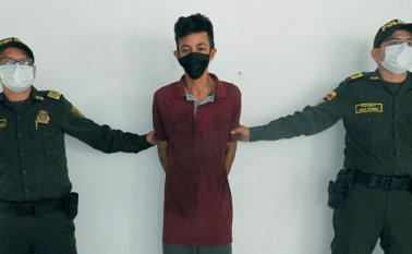 Luis Alfredo Martínez deberá responder por hurto calificado y agravado. Policía Nacional