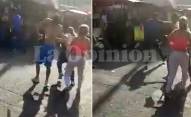 En un video quedó registrado el momento del ataque. Cortesía