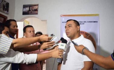 Juan Carlos Quintero, promotor rural de Ascamcat. Archivo