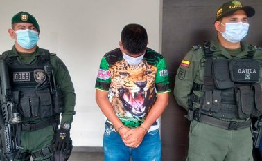 Diego Joan Jáuregui Maldonado fue capturado en medio del plan candado de la Policía Metropolitana. Policía