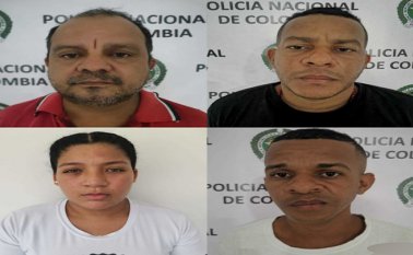 Los detenidos deberán responder a la justicia por el delito de extorsión mientras avanza el proceso judicial en su contra. Policía