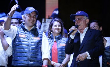 En agosto, el CNE abrió indagación preliminar al presidente Iván Duque, su gerente de campaña, Luis Guillermo Echeverri y al Partido Centro Democrático por la presunta vulneración de las normas electorales. Colprensa