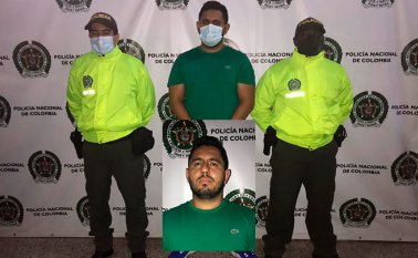 El detenido pretendía crear alianzas criminales en Medellín. Policía