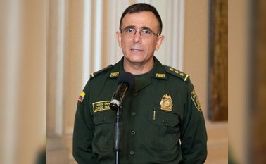 Presidente Iván Duque anunció cambios en la cúpula de la Policía Nacional. Aquí el nuevo Director General de la Policía, Jorge Luis Vargas. Colprensa