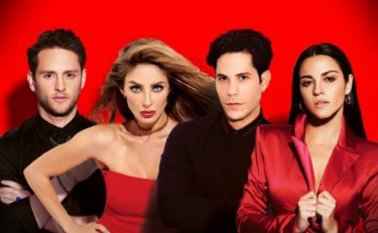 Christopher, Anahí, Christian y Maite se reencontraron con sus fans. Tomada de Twitter