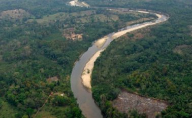 En esta toma aérea se pueden ver los estragos de la deforestación en el Catatumbo. Archivo La Opinión