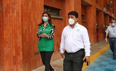 Por medio de un comunicado se ratificó al Agente Especial Interventor y representante legal del Hospital, Yamil Blel Cervantes. Cortesía