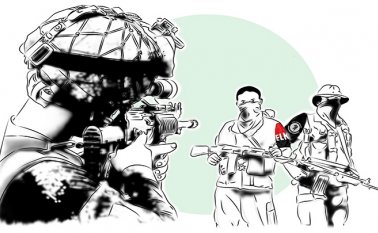 "El Eln unió cinco estructuras y con eso es que le ha hecho frente a Los Rastrojos para aniquilarlos”,
Fuente de inteligencia de la Policía. La Opinión