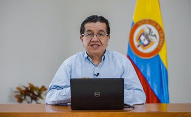 Ministro de Salud, Fernando Ruiz. Colprensa