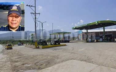 El robo y el crimen ocurrieron en la estación de servicio ubicada en la vereda San Isidro, de San Cayetano, por el Anillo Vial Occidental. Luis Alfredo Estévez/ La Opinión