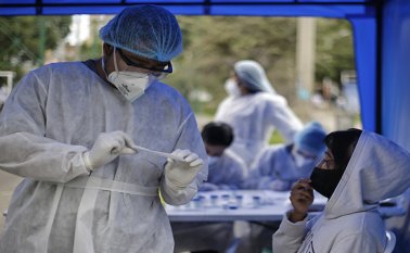 El Ministerio de Salud afirmó que no hay evidencia de la presencia de la nueva cepa en Colombia. Colprensa