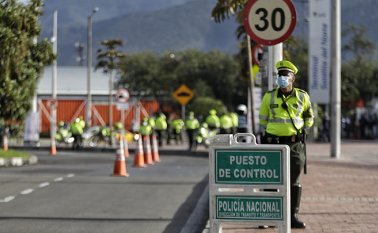 Se continuarán reforzando los operativos con 7.000 uniformados para asegurar los diferentes corredores viales. Colprensa