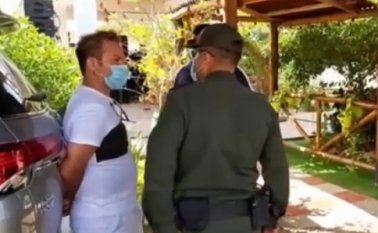 Marcos Petro, había anunciado por redes sociales el baile, pero cuando llegaron las autoridades no encontraron nada porque había dado una dirección falsa. Colprensa