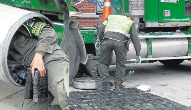 En total fueron 361 unidades que contenían 346 kilos de cocaína. Foto Policía Nacional