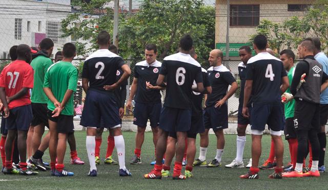 El Cúcuta Deportivo hizo su última práctica este viernes en Los Patios. Edinsson Figueroa