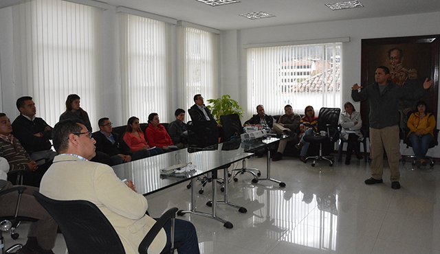 Los empleados de la Alcaldía empezaron a preparar el plan de gestión de riesgos.
Cortesía