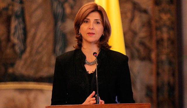 María Ángela Holguín. Colprensa