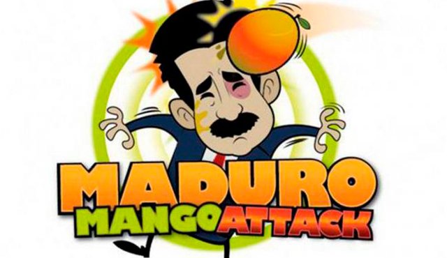 El Mandatario venezolano es golpeado en la frente con la fruta. Vanguardia Liberal