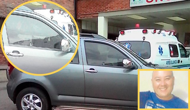 El comerciante fue atacado tras llegar a su negocio de venta de autopartes. Cortesía