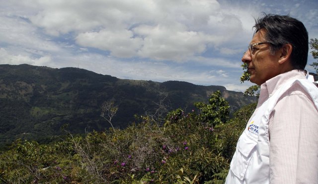 El superministro Néstor Humberto Martínez pudo en juego su cargo si Gramalote no está terminado en diciembre próximo. Cortesía