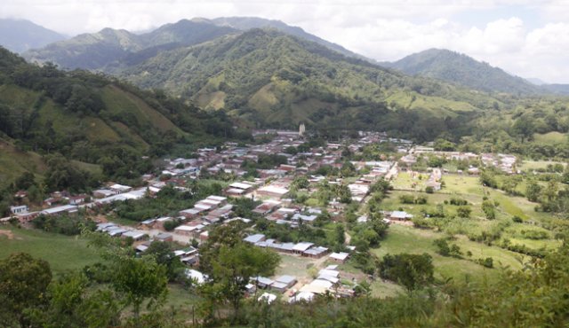 Panorámica del corregimiento de Las Mercedes Archivo