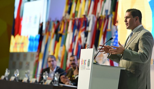 Ministro de Defensa, Juan Carlos Pinzón Colprensa