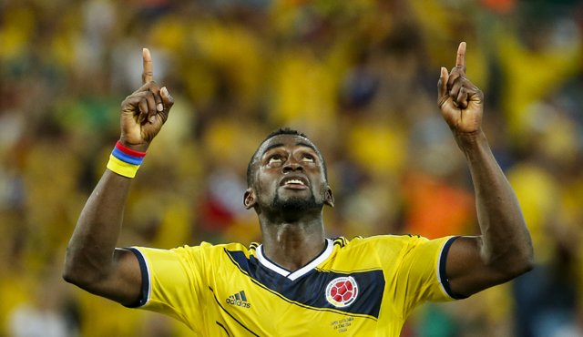 Jackson Martínez, delantero colombiano. Colprensa