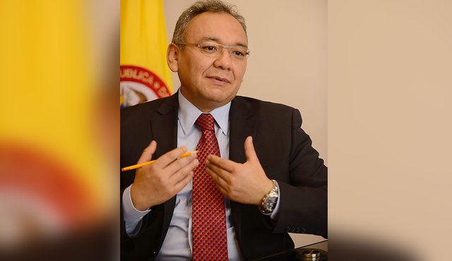 Presidente del Consejo Nacional Electoral (CNE), Emiliano Rivera. Colprensa