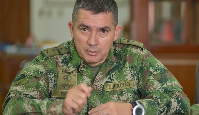 Coronel Marcos Pinto, comandante de la Brigada 30. Juan Pablo Bayona