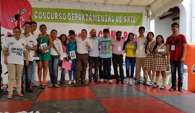 Los alumnos participaron en cuento, pintura y canto. ACR