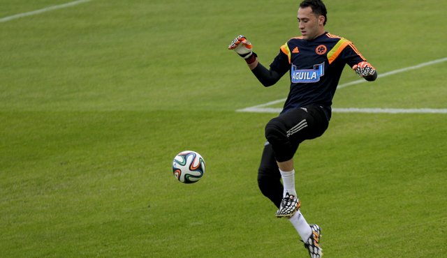 David Ospina es el encargado de cuidar la portería colombiana. Arch