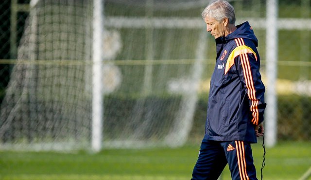 El argentino José Pékerman ha probado 59 futbolistas en todas sus convocatorias de la selección Colombia. Archivo