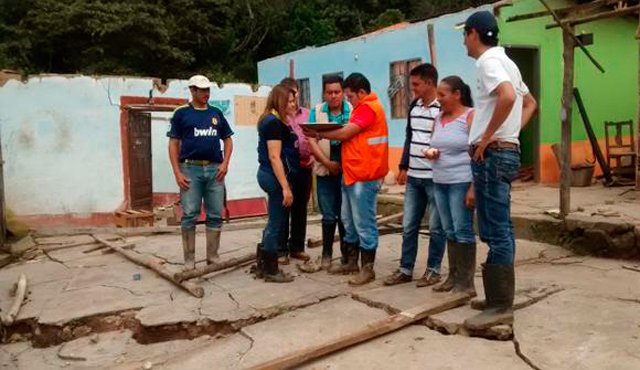 El municipio ya emitió la declaratoria de calamidad. Twitter Gobernación