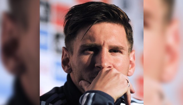 Lionel Messi, jugador argentino. AFP