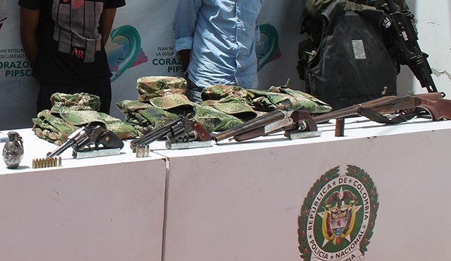 Detenido miembro de Los Villacaro. Cortesía