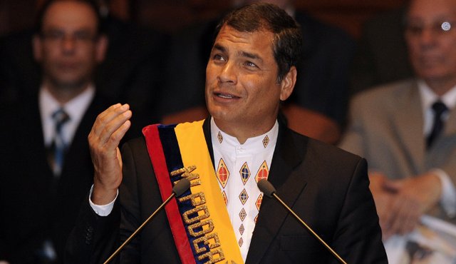 Rafael Correa. AFP