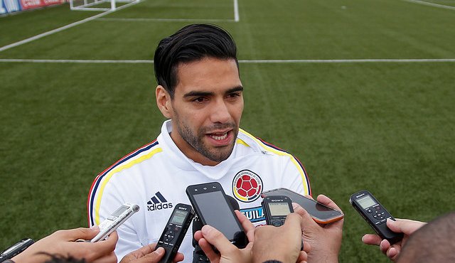 Radamel Falcao, delantero de la Selección Colombia. Archivo