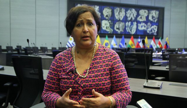 Tibisay Lucena, presidenta del Consejo Nacional Electoral (CNE). Foto flickr.com/ Agencia de Noticias ANDES