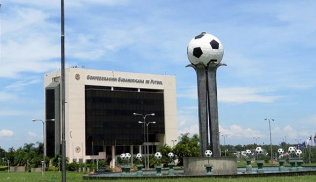 Sede de Conmebol. Internet.