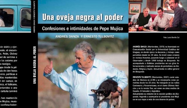 Libro ‘Una oveja negra al poder’, escrito por los periodistas uruguayos Andrés Danza y Ernesto Tulbovitz. Internet
