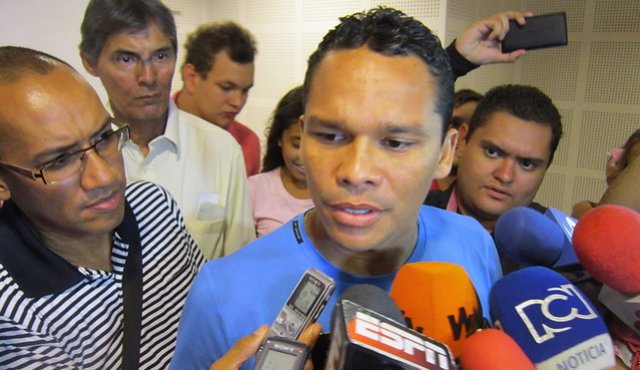 Carlos Bacca, delantero de la Selección Colombia. Colprensa