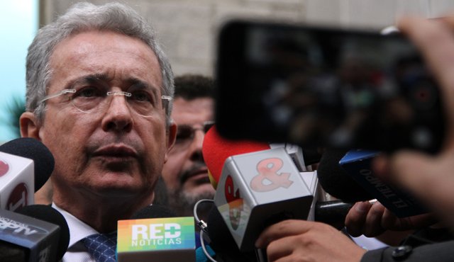 Senador Álvaro Uribe Vélez. Colprensa