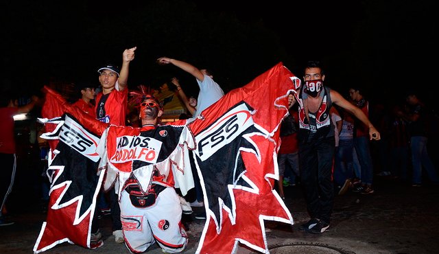 Hinchas del Cúcuta Deportivo. Colprensa