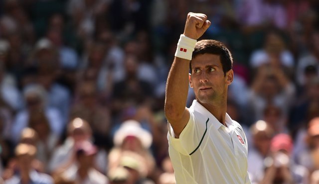 Novak Djokovic. AFP