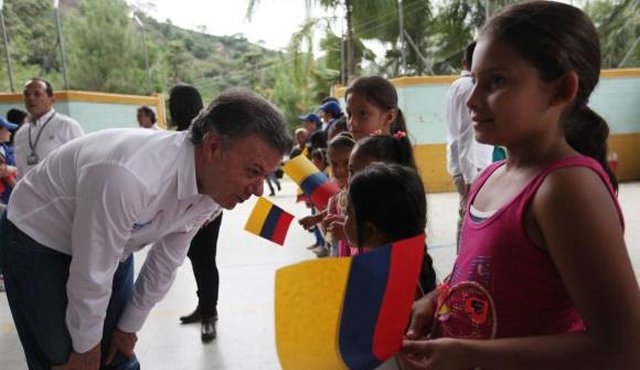 Juan Manuel Santos, presidente de Colombia. Colprensa
