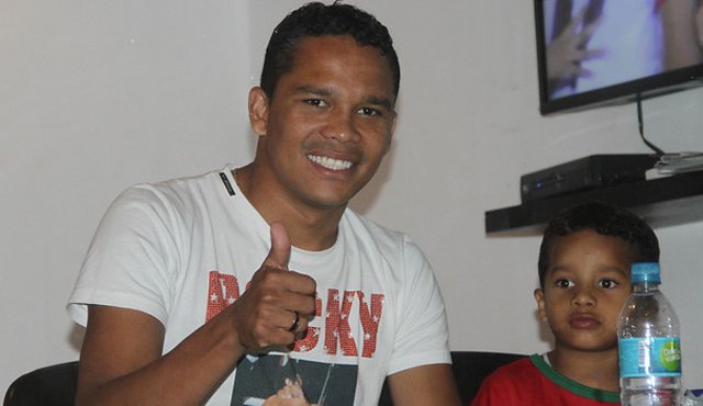 Carlos Bacca, delantero colombiano. Colprensa