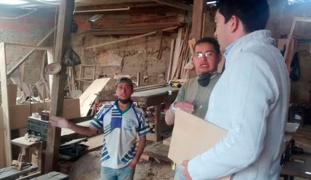 Salud municipal hace visitas a los trabajadores informales. Roberto Ospino
